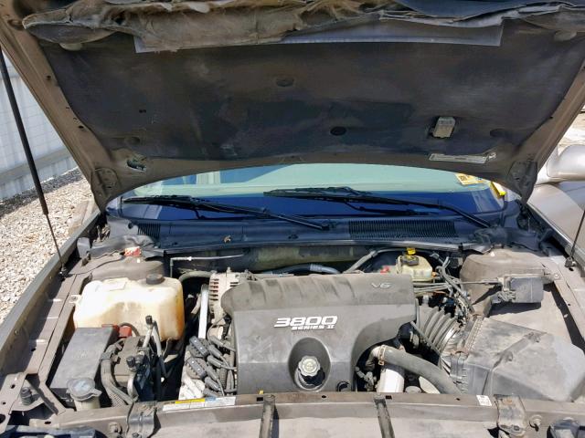 1G4HP54K514129249 - 2001 BUICK LESABRE CU BROWN photo 7