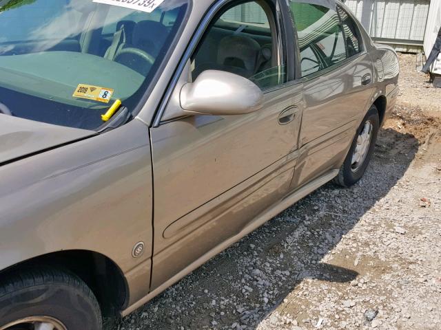 1G4HP54K514129249 - 2001 BUICK LESABRE CU BROWN photo 9