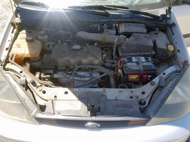 1FAFP33PX3W116104 - 2003 FORD FOCUS LX SILVER photo 7