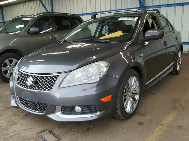 JS2RF9A65C6100602 - 2012 SUZUKI KIZASHI SP GRAY photo 2