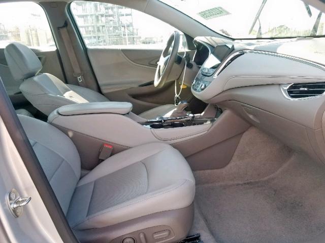 1G1ZH5SX8HF174519 - 2017 CHEVROLET MALIBU PRE ვერცხლისფერი ფოტო 5