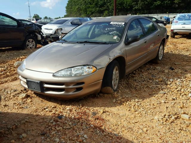 2B3HD46R12H110320 - 2002 DODGE INTREPID S 金色 照片 2