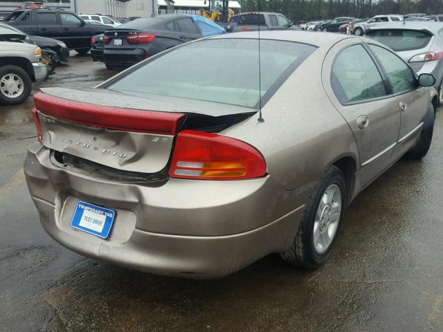 2B3HD46R12H110320 - 2002 DODGE INTREPID S 金色 照片 4