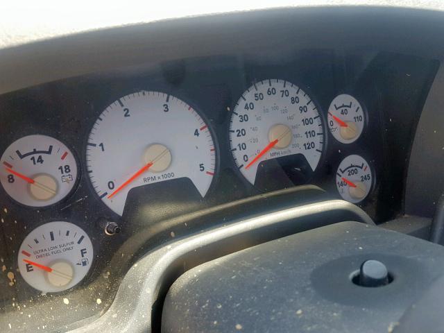 3D7KR28A88G135263 - 2008 DODGE RAM 2500 S Tünd qırmızı foto 8