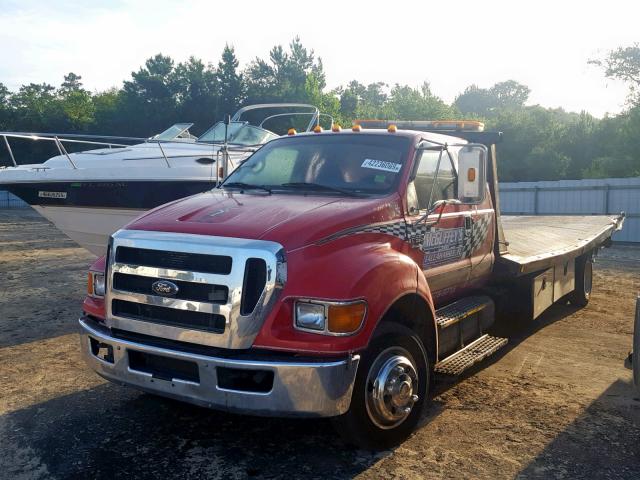 3FRNX65CX8V073275 - 2008 FORD F650 SUPER RED photo 2