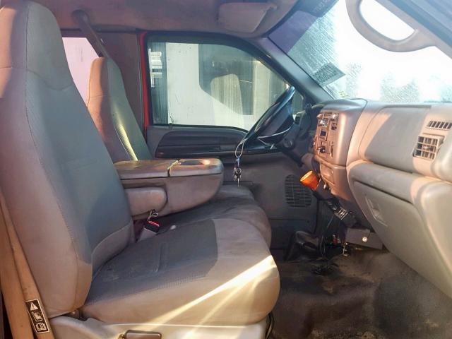 3FRNX65CX8V073275 - 2008 FORD F650 SUPER RED photo 5