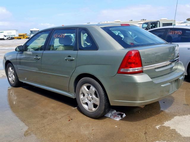 1G1ZU64884F179298 - 2004 CHEVROLET MALIBU MAX 绿色 照片 3