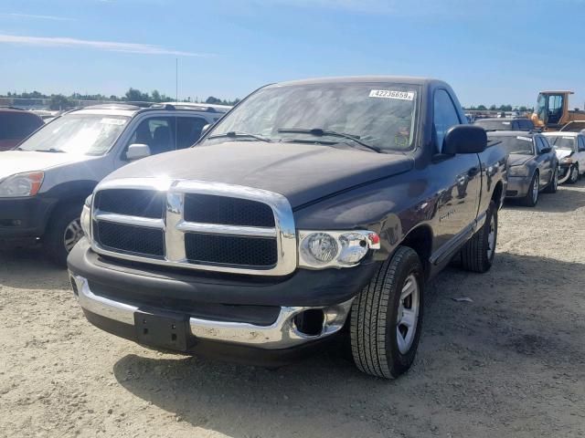 1D7HA16K03J648344 - 2003 DODGE RAM 1500 S GRAY photo 2