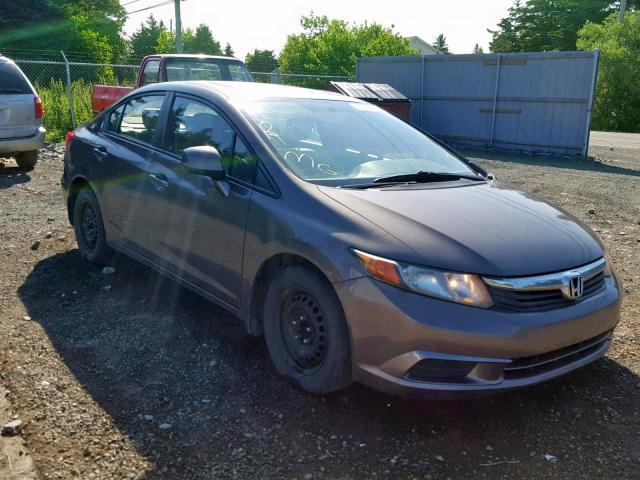 2HGFB2F93CH025448 - 2012 HONDA CIVIC EXL 棕色 照片 1