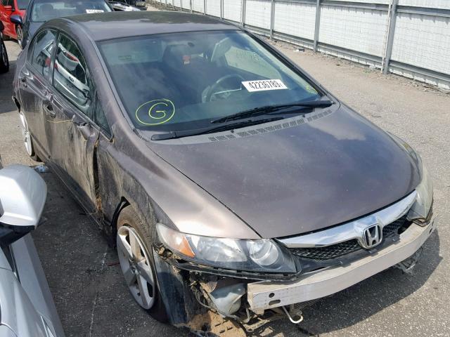 2HGFA16609H511405 - 2009 HONDA CIVIC LX-S Qəhvəyi foto 1
