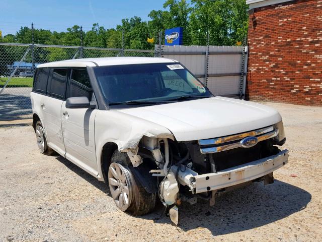 2FMDK51C29BA18539 - 2009 FORD FLEX SE WHITE photo 1