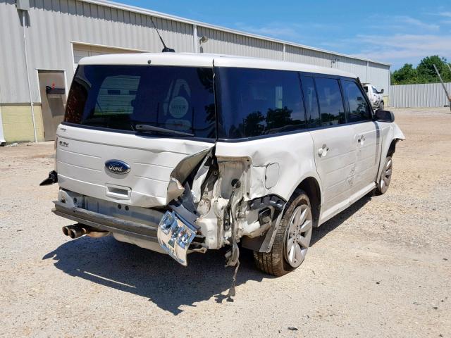 2FMDK51C29BA18539 - 2009 FORD FLEX SE WHITE photo 4