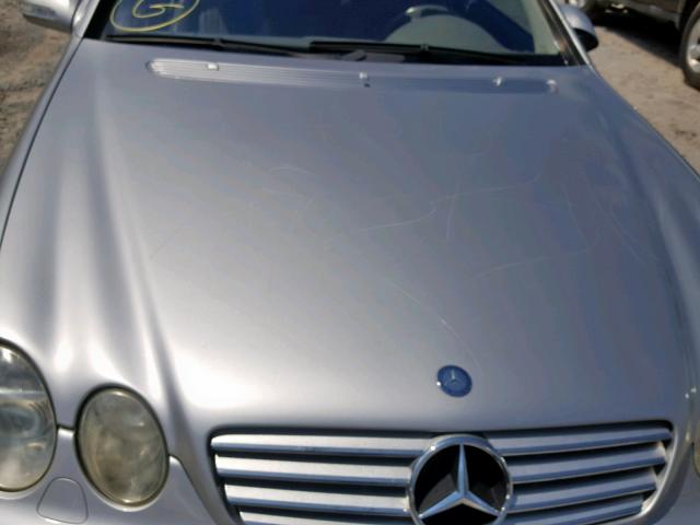 WDBPJ74J84A040879 - 2004 MERCEDES-BENZ CL 55 AMG SILVER photo 7