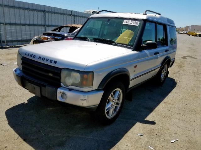 SALTY16443A782655 - 2003 LAND ROVER DISCOVERY SILVER photo 2