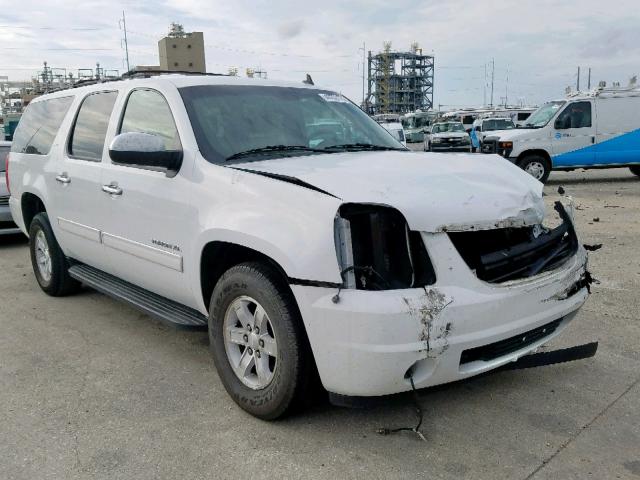 1GKS1KE02BR163195 - 2011 GMC YUKON XL C WHITE photo 1