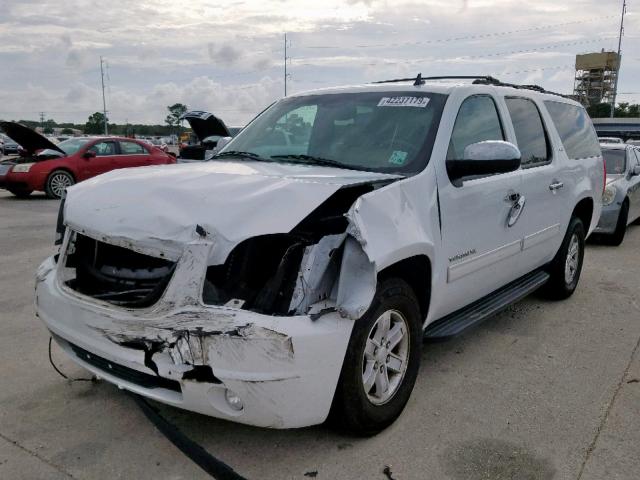 1GKS1KE02BR163195 - 2011 GMC YUKON XL C WHITE photo 2