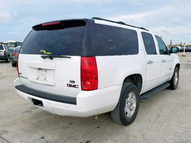 1GKS1KE02BR163195 - 2011 GMC YUKON XL C WHITE photo 4