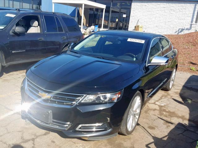 2G1155S30E9108294 - 2014 CHEVROLET IMPALA LTZ BLACK photo 2