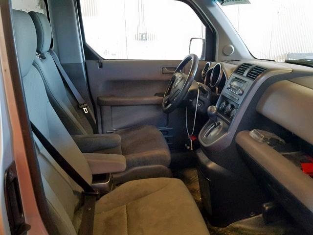 5J6YH1H74BL004048 - 2011 HONDA ELEMENT EX SILVER photo 5