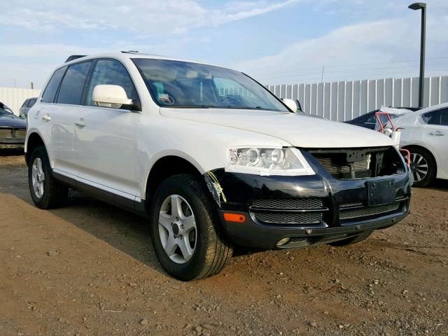 WVGBC77L74D047304 - 2004 VOLKSWAGEN TOUAREG 3. WHITE photo 1