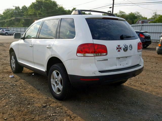 WVGBC77L74D047304 - 2004 VOLKSWAGEN TOUAREG 3. WHITE photo 3