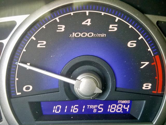 19XFA1F68AE013418 - 2010 HONDA CIVIC LX-S Ağ foto 8