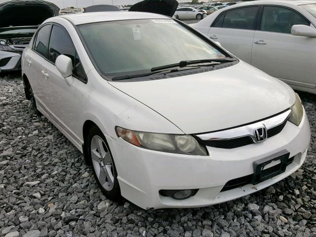 2HGFA16639H536475 - 2009 HONDA CIVIC LX-S أبيض صورة 1