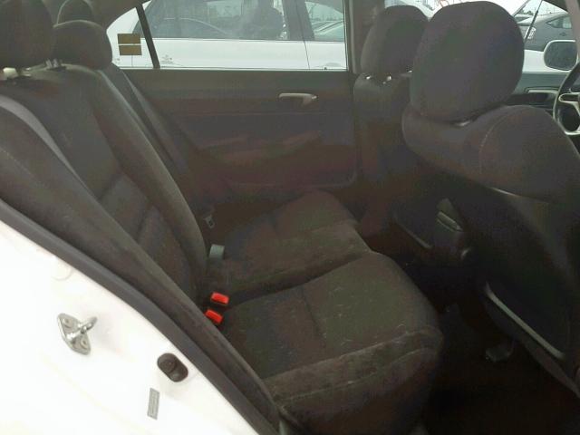 2HGFA16639H536475 - 2009 HONDA CIVIC LX-S أبيض صورة 6