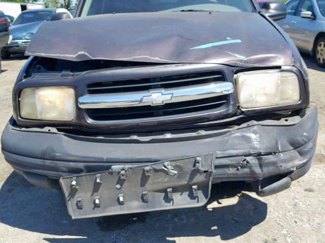 2CNBJ13C4X6901290 - 1999 CHEVROLET TRACKER PURPLE photo 9