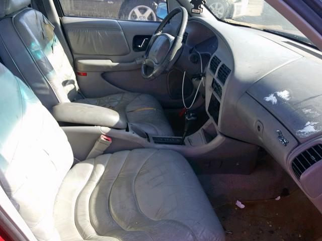 2G4WB52L8S1478937 - 1995 BUICK REGAL CUST MAROON photo 5