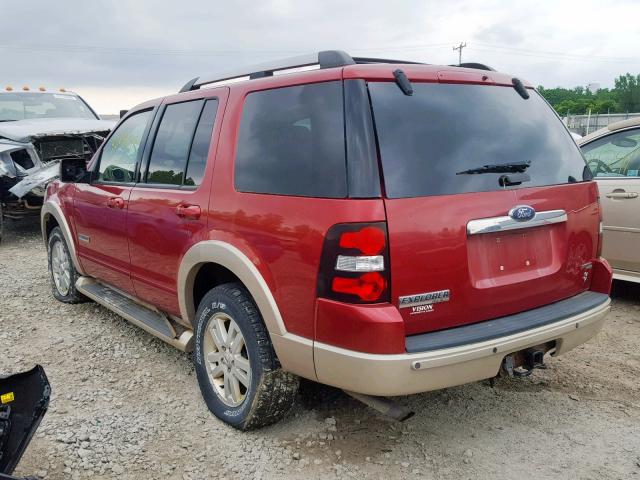 1FMEU74876UB50767 - 2006 FORD EXPLORER E RED photo 3