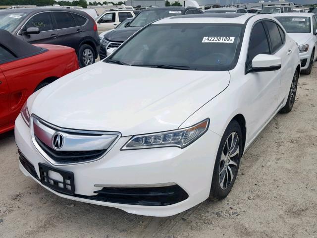 19UUB1F30HA010134 - 2017 ACURA TLX WHITE photo 2