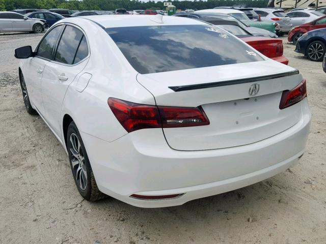 19UUB1F30HA010134 - 2017 ACURA TLX WHITE photo 3