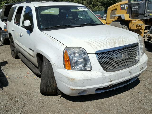 1GKFK13017J346914 - 2007 GMC YUKON WHITE photo 1