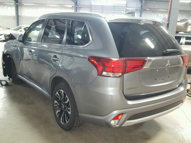 JA4J24A56JZ028246 - 2018 MITSUBISHI OUTLANDER GRAY photo 3