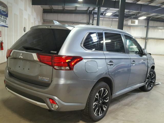 JA4J24A56JZ028246 - 2018 MITSUBISHI OUTLANDER GRAY photo 4