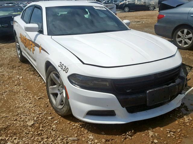 2C3CDXAG9JH263630 - 2018 DODGE CHARGER PO WHITE photo 1