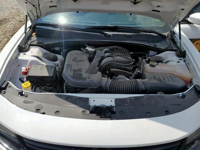 2C3CDXAG9JH263630 - 2018 DODGE CHARGER PO WHITE photo 7