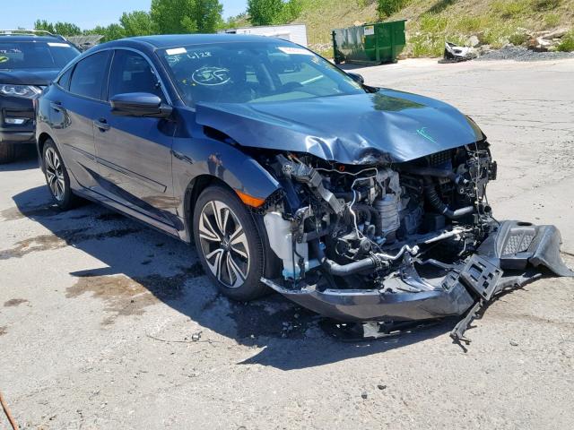 19XFC1F72HE015713 - 2017 HONDA CIVIC EXL 灰色 照片 1