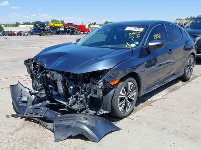 19XFC1F72HE015713 - 2017 HONDA CIVIC EXL 灰色 照片 2