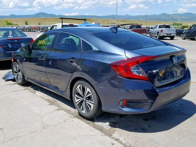 19XFC1F72HE015713 - 2017 HONDA CIVIC EXL 灰色 照片 3