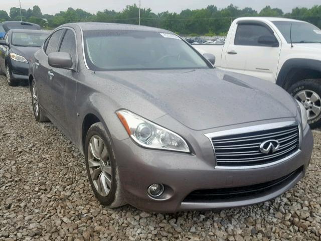 JN1BY1AP8EM260037 - 2014 INFINITI Q70 3.7 GRAY photo 1