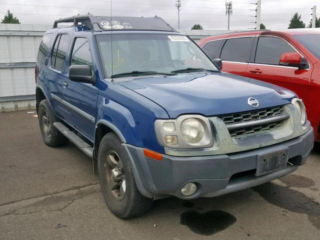 5N1ED28T62C520687 - 2002 NISSAN XTERRA XE BLUE photo 1