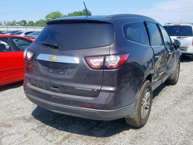 1GNKRHKD2FJ379929 - 2015 CHEVROLET TRAVERSE LT  photo 4