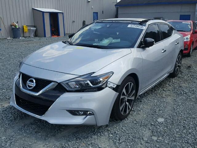 1N4AA6AP0JC368880 - 2018 NISSAN MAXIMA 3.5 SILVER photo 2