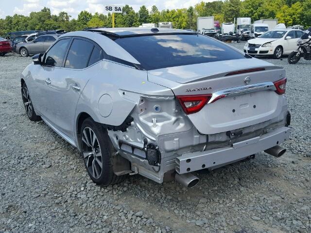 1N4AA6AP0JC368880 - 2018 NISSAN MAXIMA 3.5 SILVER photo 3