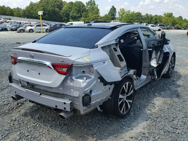 1N4AA6AP0JC368880 - 2018 NISSAN MAXIMA 3.5 SILVER photo 4