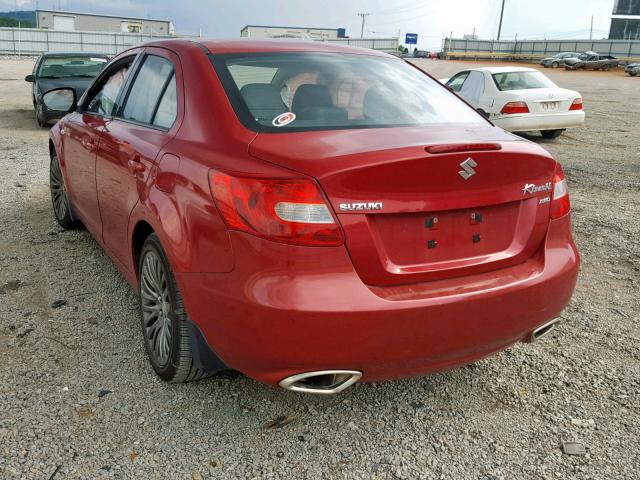 JS2RF9A38C6100034 - 2012 SUZUKI KIZASHI SE RED photo 3