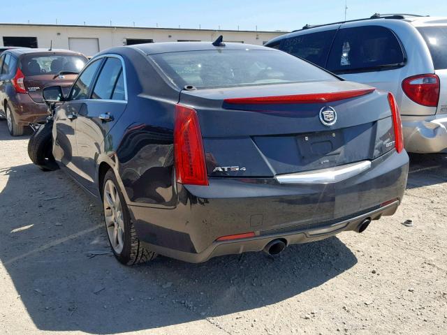 1G6AG5RX3D0179284 - 2013 CADILLAC ATS BLACK photo 3