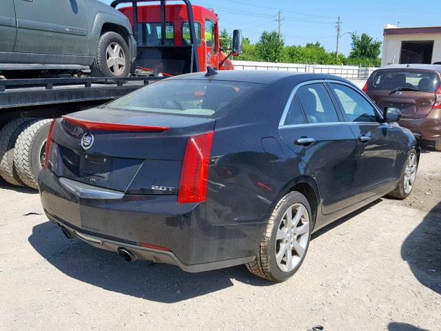 1G6AG5RX3D0179284 - 2013 CADILLAC ATS BLACK photo 4